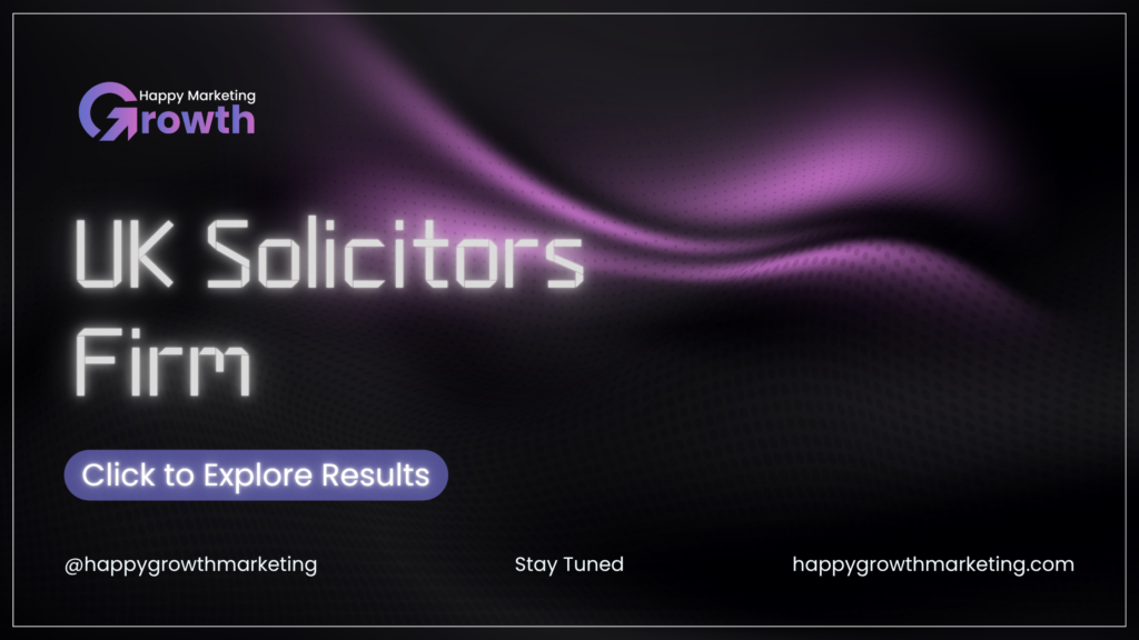 UK Solicitors Firm case studie
